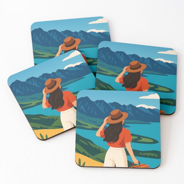 Item preview, Queenstown Scenic Lookout Travel Scene designed and sold by Places On Earth.