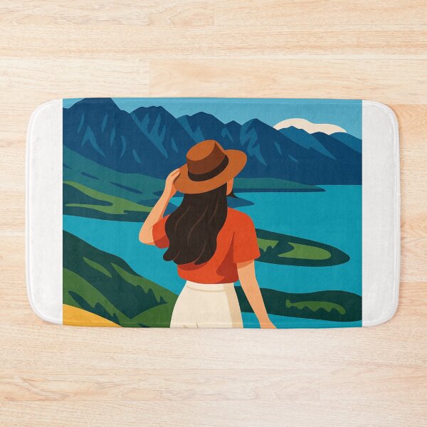 Item preview, Queenstown Scenic Lookout Travel Scene designed and sold by Places On Earth.
