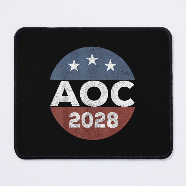 Item preview, AOC - Alexandria Ocasio Cortez 2028 For President Election designed and sold by PetPanache.
