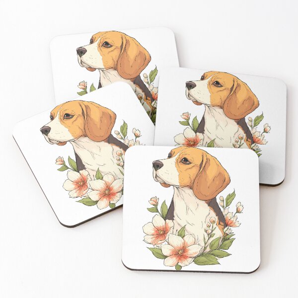 Item preview, Friendly Beagle Dog Portrait designed and sold by bapupa.