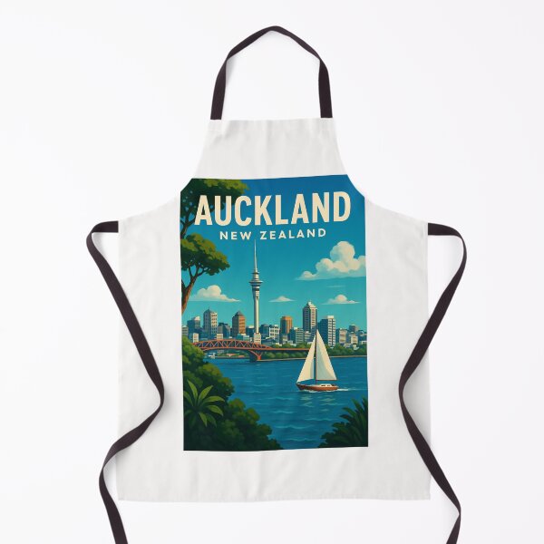 Item preview, Auckland Waterfront Sailboat and Cityscape designed and sold by Places On Earth.