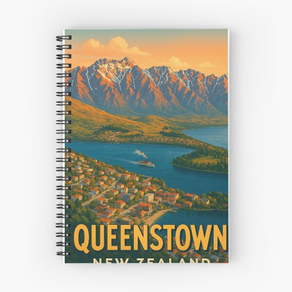 Item preview, Queenstown and The Remarkables at Sunset designed and sold by Places On Earth.