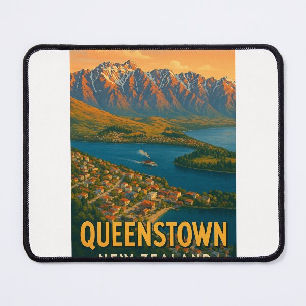 Item preview, Queenstown and The Remarkables at Sunset designed and sold by Places On Earth.