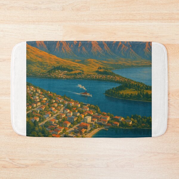 Item preview, Queenstown and The Remarkables at Sunset designed and sold by Places On Earth.