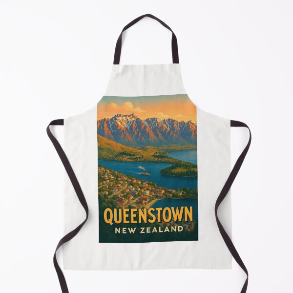 Item preview, Queenstown and The Remarkables at Sunset designed and sold by Places On Earth.