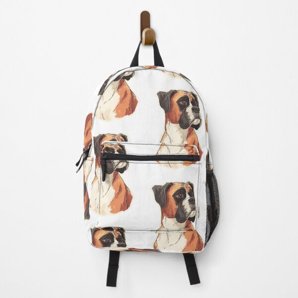 Item preview, Energetic Boxer Dog Art designed and sold by bapupa.