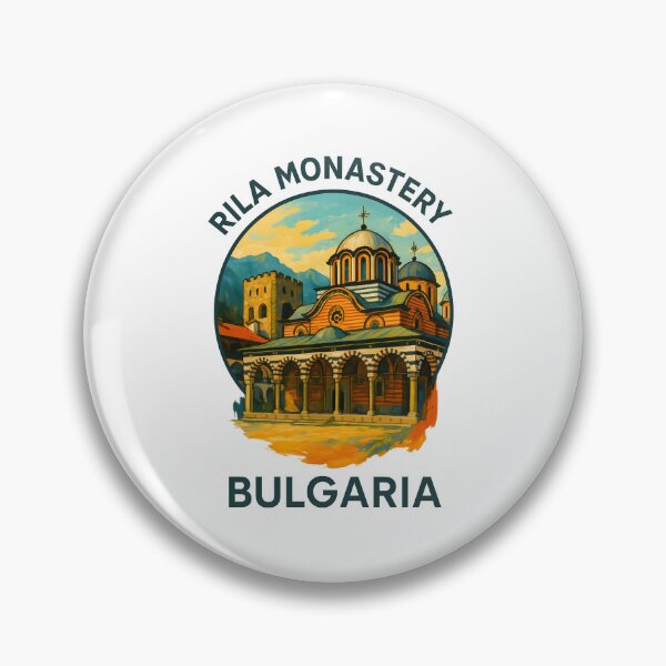 Item preview, Rila Monastery Bulgaria – Scenic Mountain Landmark designed and sold by inkNext.