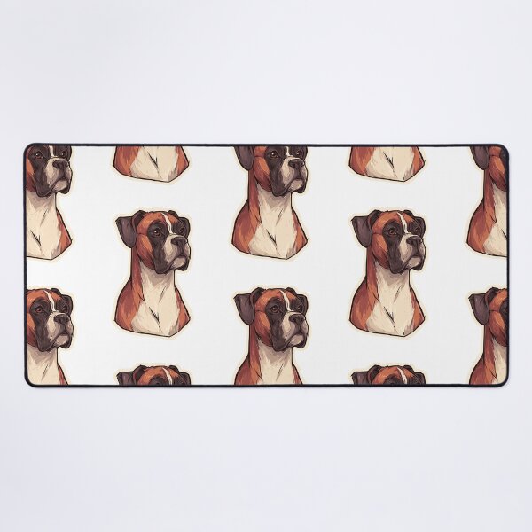 Item preview, Strong Boxer Dog Portrait Art designed and sold by bapupa.