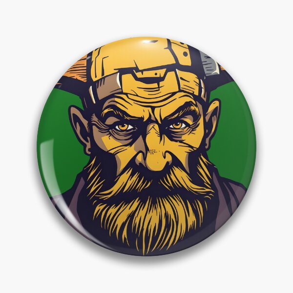 Item preview, Bearded Craftsman Portrait - Vintage Woodworker Tool Master Art designed and sold by AbdS07.