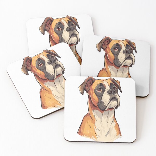 Item preview, Brave Boxer Dog Spirit Art designed and sold by bapupa.