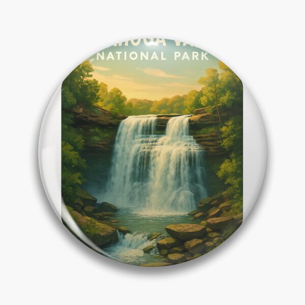 Artikelvorschau, Cuyahoga Valley Nationalpark Brandywine Falls entworfen und verkauft von Places On Earth.