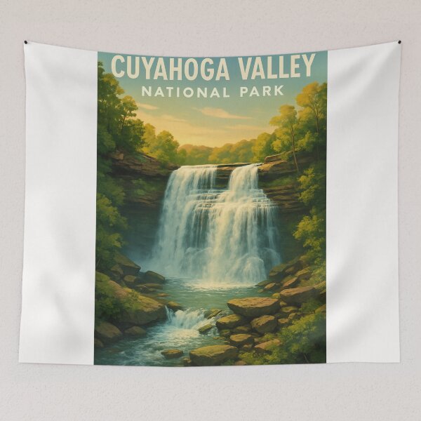 Item preview, Cuyahoga Valley National Park Brandywine Falls designed and sold by Places On Earth.