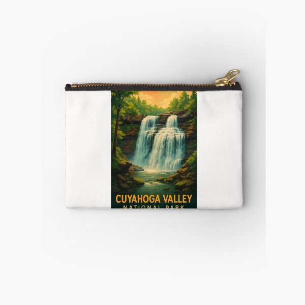 Item preview, Sunset Glow at Brandywine Falls Cuyahoga Valley designed and sold by Places On Earth.