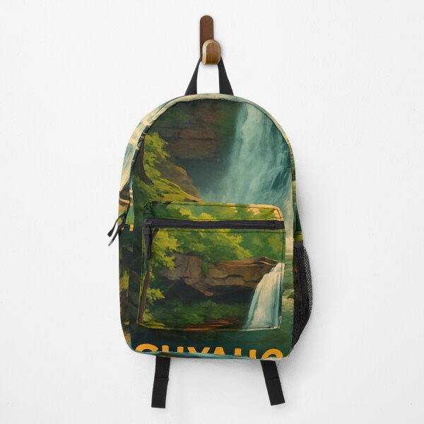 Item preview, Sunset Glow at Brandywine Falls Cuyahoga Valley designed and sold by Places On Earth.