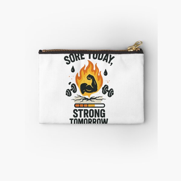 Item preview, Sore Today, Strong Tomorrow – Motivational Gym Grind Design designed and sold by Aube11.
