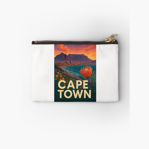 Item preview, Cape Town Coastline with Table Mountain Sunset designed and sold by Places On Earth.