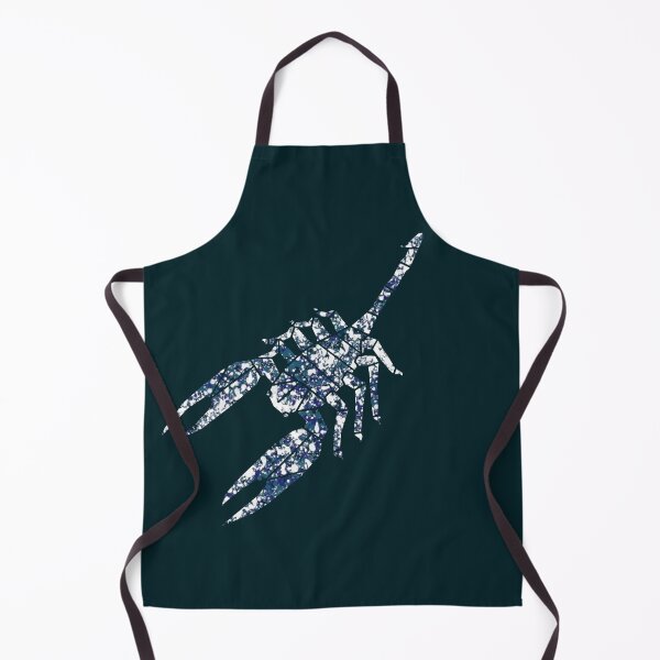 Item preview, Scorpion block blue and white designed and sold by bravoalpha.