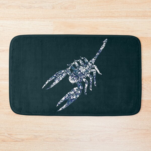 Item preview, Scorpion block blue and white designed and sold by bravoalpha.