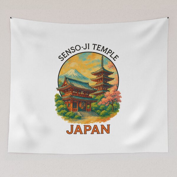 Item preview, Senso-ji Temple - Tokyo, Japan designed and sold by inkNext.