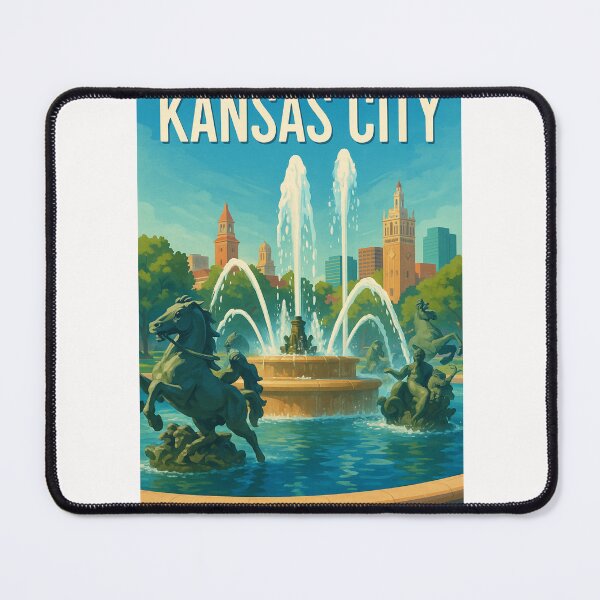 Item preview, Kansas City J.C. Nichols Fountain View designed and sold by Places On Earth.