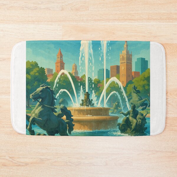 Item preview, Kansas City J.C. Nichols Fountain View designed and sold by Places On Earth.