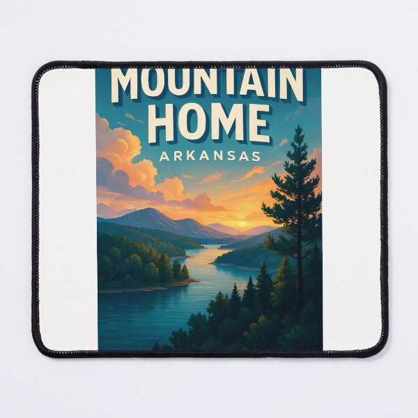 Item preview, Mountain Home Arkansas Lakeside Sunset designed and sold by Places On Earth.