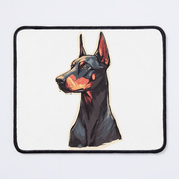 Item preview, Loyal Doberman Dog Art designed and sold by bapupa.