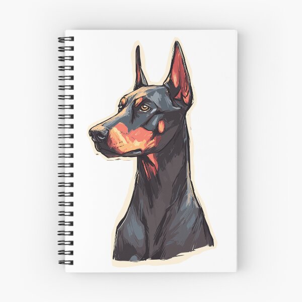 Item preview, Loyal Doberman Dog Art designed and sold by bapupa.