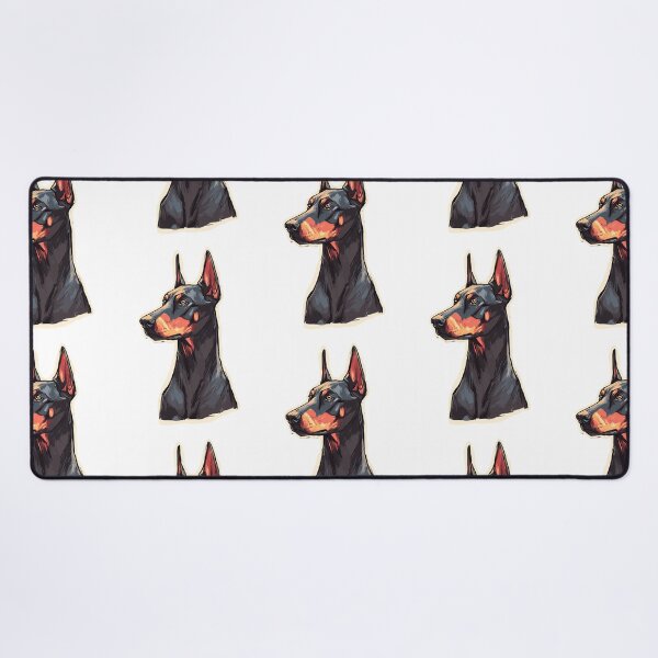 Item preview, Loyal Doberman Dog Art designed and sold by bapupa.