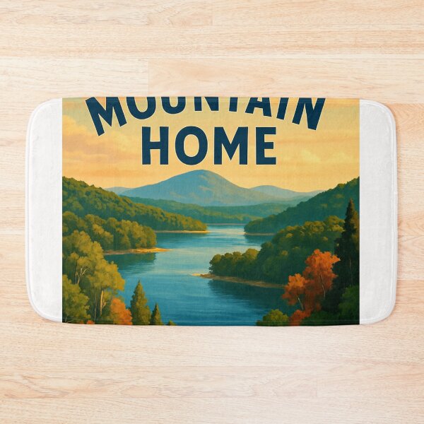 Item preview, Autumn Lake View in Mountain Home Arkansas designed and sold by Places On Earth.
