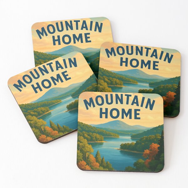 Item preview, Autumn Lake View in Mountain Home Arkansas designed and sold by Places On Earth.
