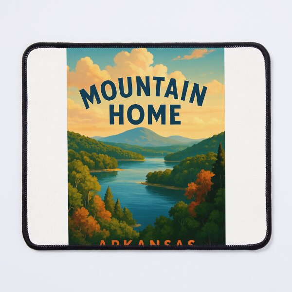 Item preview, Autumn Lake View in Mountain Home Arkansas designed and sold by Places On Earth.
