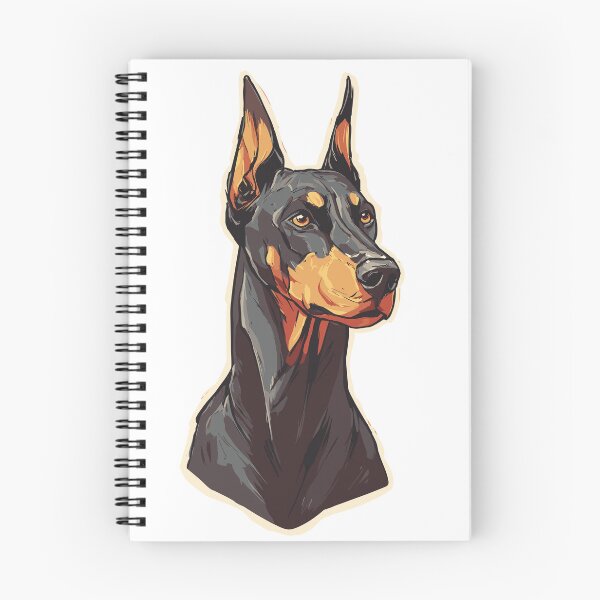 Item preview, Protective Doberman Dog Portrait Art designed and sold by bapupa.