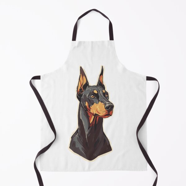 Item preview, Protective Doberman Dog Portrait Art designed and sold by bapupa.