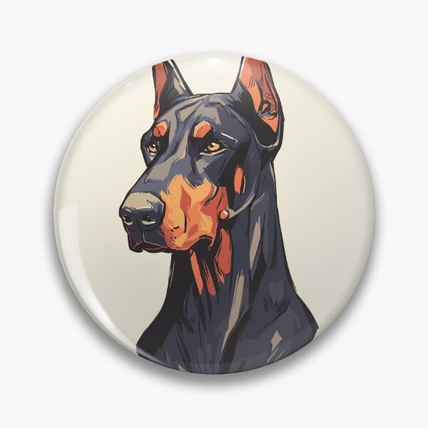 Item preview, Fearless Doberman Dog Spirit Art designed and sold by bapupa.