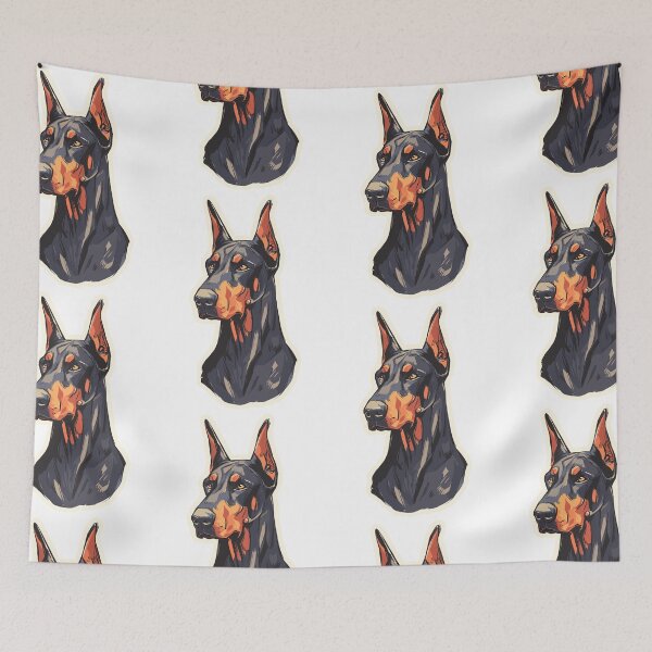 Item preview, Fearless Doberman Dog Spirit Art designed and sold by bapupa.