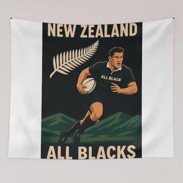 Item preview, New Zealand All Blacks Rugby Heritage designed and sold by Places On Earth.