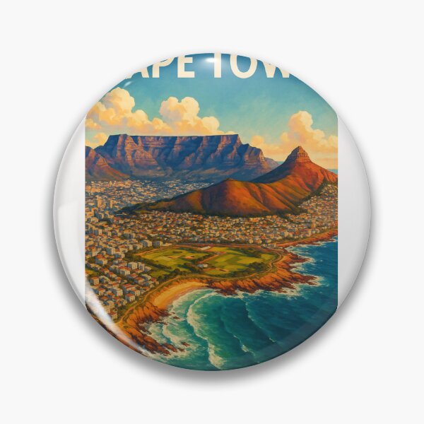 Item preview, Cape Town Aerial View with Table Mountain designed and sold by Places On Earth.