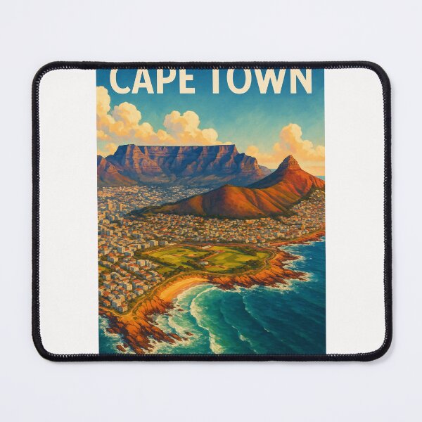 Item preview, Cape Town Aerial View with Table Mountain designed and sold by Places On Earth.