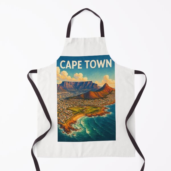 Item preview, Cape Town Aerial View with Table Mountain designed and sold by Places On Earth.