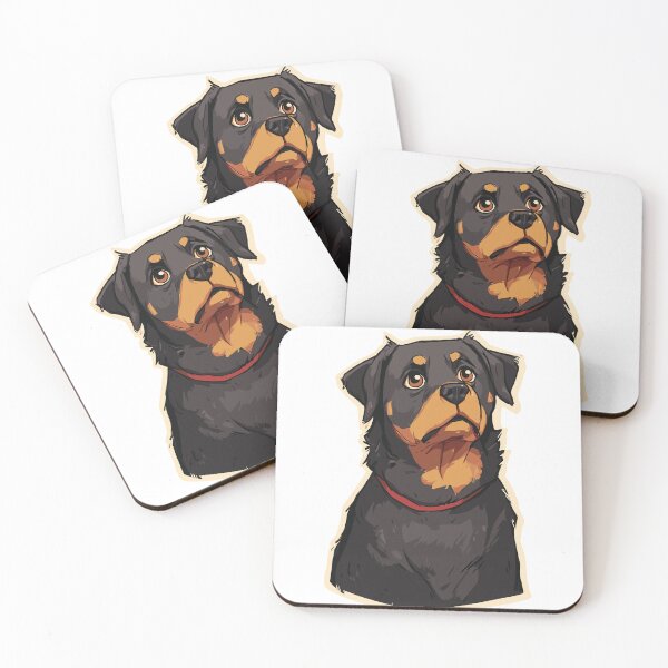 Item preview, Loyal Rottweiler Dog Art designed and sold by bapupa.