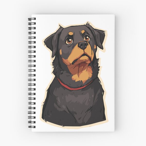 Item preview, Loyal Rottweiler Dog Art designed and sold by bapupa.
