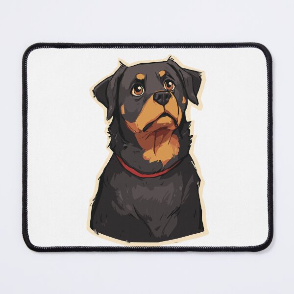 Item preview, Loyal Rottweiler Dog Art designed and sold by bapupa.