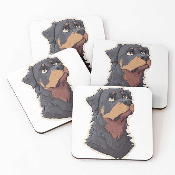 Item preview, Strong Rottweiler Dog Friend Art designed and sold by bapupa.