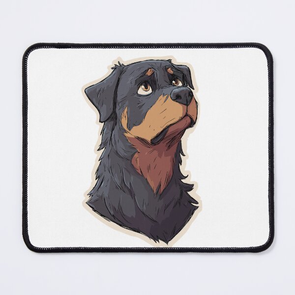 Item preview, Strong Rottweiler Dog Friend Art designed and sold by bapupa.