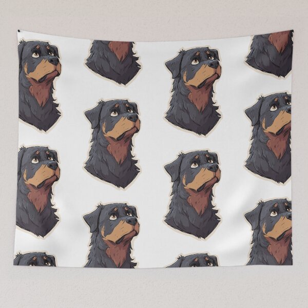 Item preview, Strong Rottweiler Dog Friend Art designed and sold by bapupa.
