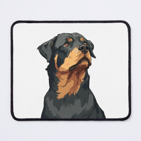 Item preview, Powerful Rottweiler Dog Vigilance designed and sold by bapupa.