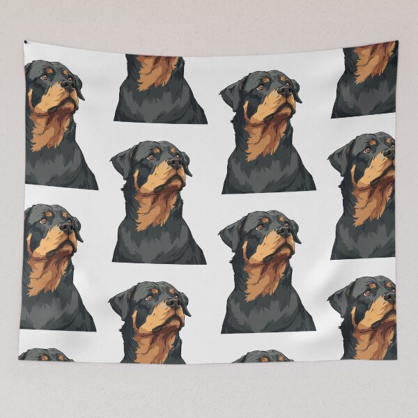Item preview, Powerful Rottweiler Dog Vigilance designed and sold by bapupa.