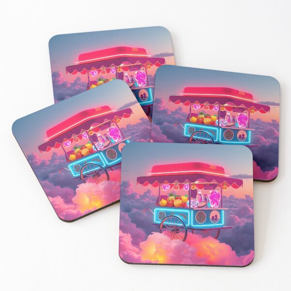 Item preview, Sky Carnival Cart - Dreamy Cloud Food Stand Art designed and sold by AbdS07.