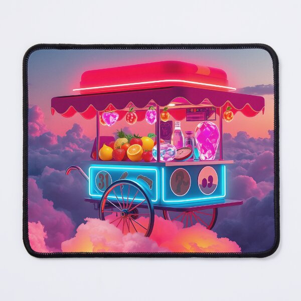 Item preview, Sky Carnival Cart - Dreamy Cloud Food Stand Art designed and sold by AbdS07.